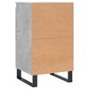 vidaXL Sideboard Concrete Grey 40x35x70 cm Engineered Wood