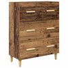vidaXL Highboard Old Wood 69.5 x 32.5 x 180 cm Engineered Wood