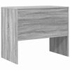 vidaXL Desk Grey sonoma 90 x 50 x 76 cm Engineered wood
