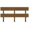 vidaXL Bed Headboard Honey Brown 164x3x81 cm Solid Wood Pine