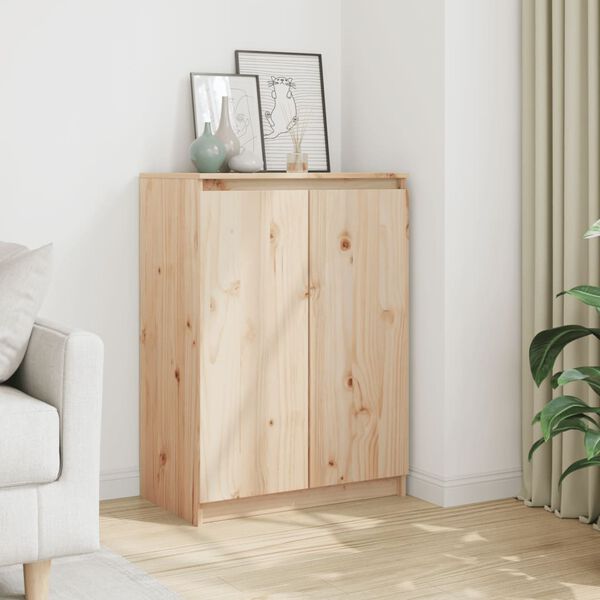 vidaXL Sideboard 60x36x84 cm Solid Pinewood