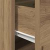 vidaXL Bedside Cabinet with Drawer 2 pcs Artisan Oak 50 x 39 x 41 cm