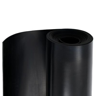 vidaXL Floor Mat Anti-Slip Rubber 1.2x5 m 3 mm Smooth