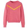 Kids' Sweater Knitted Old Pink 140