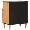 vidaXL Bedside Cabinet Natural 50 x 33 x 60 cm Solid Mango Wood
