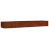 vidaXL Garden Raised Bed 360x80x40 cm Corten Steel
