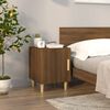 vidaXL Bedside Cabinets 2 pcs Brown Oak Engineered Wood