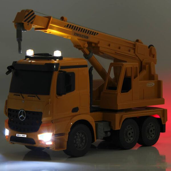 JAMARA RC Heavy-Duty Crane Mercedes-Benz Arocs 1:20 Yellow