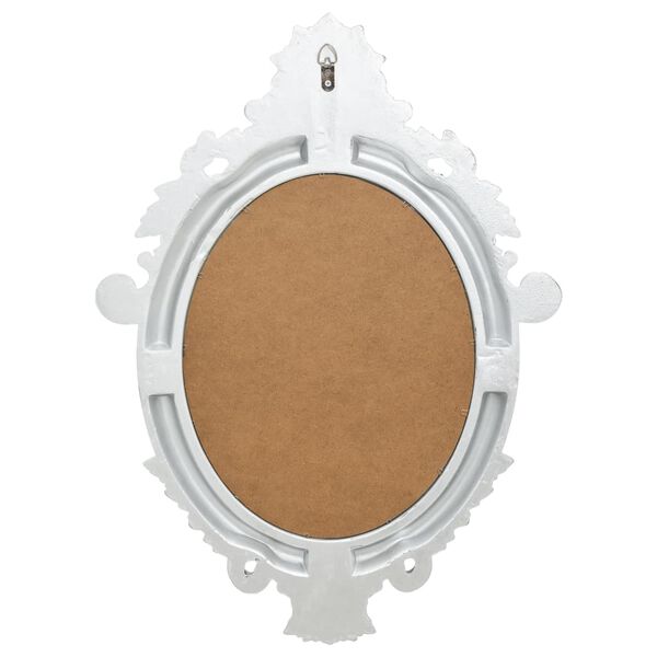 vidaXL Wall Mirror Castle Style 56x76 cm Silver