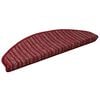 vidaXL Self-adhesive Stair Mats 15 pcs 65 x 21 x 4 cm Non-Slip Red