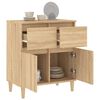 vidaXL Sideboard Sonoma Oak 60x35x70 cm Engineered Wood