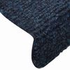 vidaXL Stair Mats Self-adhesive 30 pcs 65x21x4 cm Navy Half Round Large