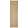 vidaXL Sisal Rug for Scratching Post 80x300 cm