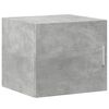vidaXL Slim Storage Cabinet Concrete Grey 45x42.5x225 cm Engineered Wood