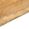 vidaXL Table Top 100x80x3.8 cm Rectangular Solid Wood Mango