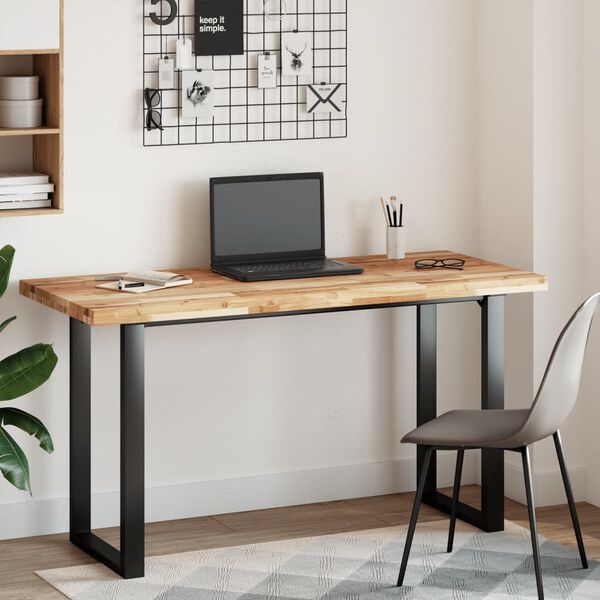 vidaXL Table Top Rectangular 120x60x4 cm Solid Wood Acacia