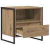 vidaXL Bedside Table with Drawer 2 pcs Artisian Oak 50 x 39.5 x 50 cm