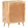 vidaXL Sideboard 60x35x76 cm Rough Mango Wood