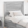 vidaXL Headboard with Headboard Grey Sonoma 75 cm Engineered Wood