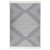 vidaXL Rug Dark Grey 160x230 cm Cotton