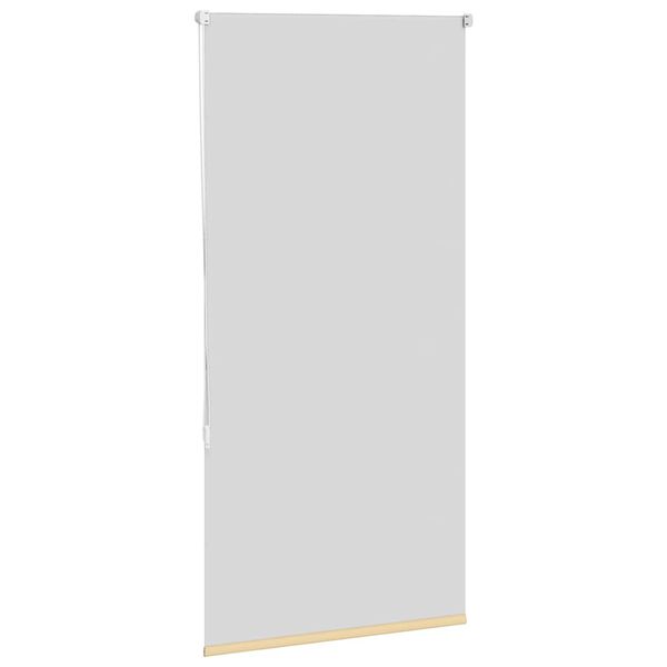vidaXL Roller Blind Blackout Beige 75x175 cm Fabric Width 70.7 cm Polyester
