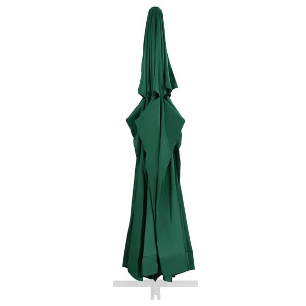 vidaXL Replacement Fabric for Outdoor Parasol Green 610 cm