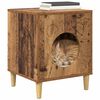 vidaXL Cat House Old Wood 42.5 x 40 x 53 cm Engineered Wood