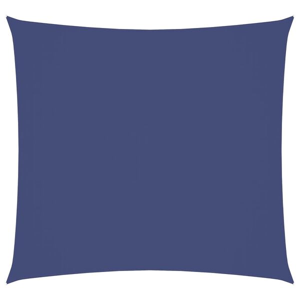 vidaXL Sunshade Sail Oxford Fabric Square 3x3 m Blue