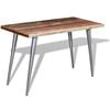 vidaXL Dining Table Solid Reclaimed Wood 120x60x76 cm