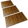 vidaXL Bath Mat | Set of 3 | Natural Acacia | Acacia Hardwood | 80 x 50 cm