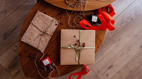 DIY Christmas gift box inspiration