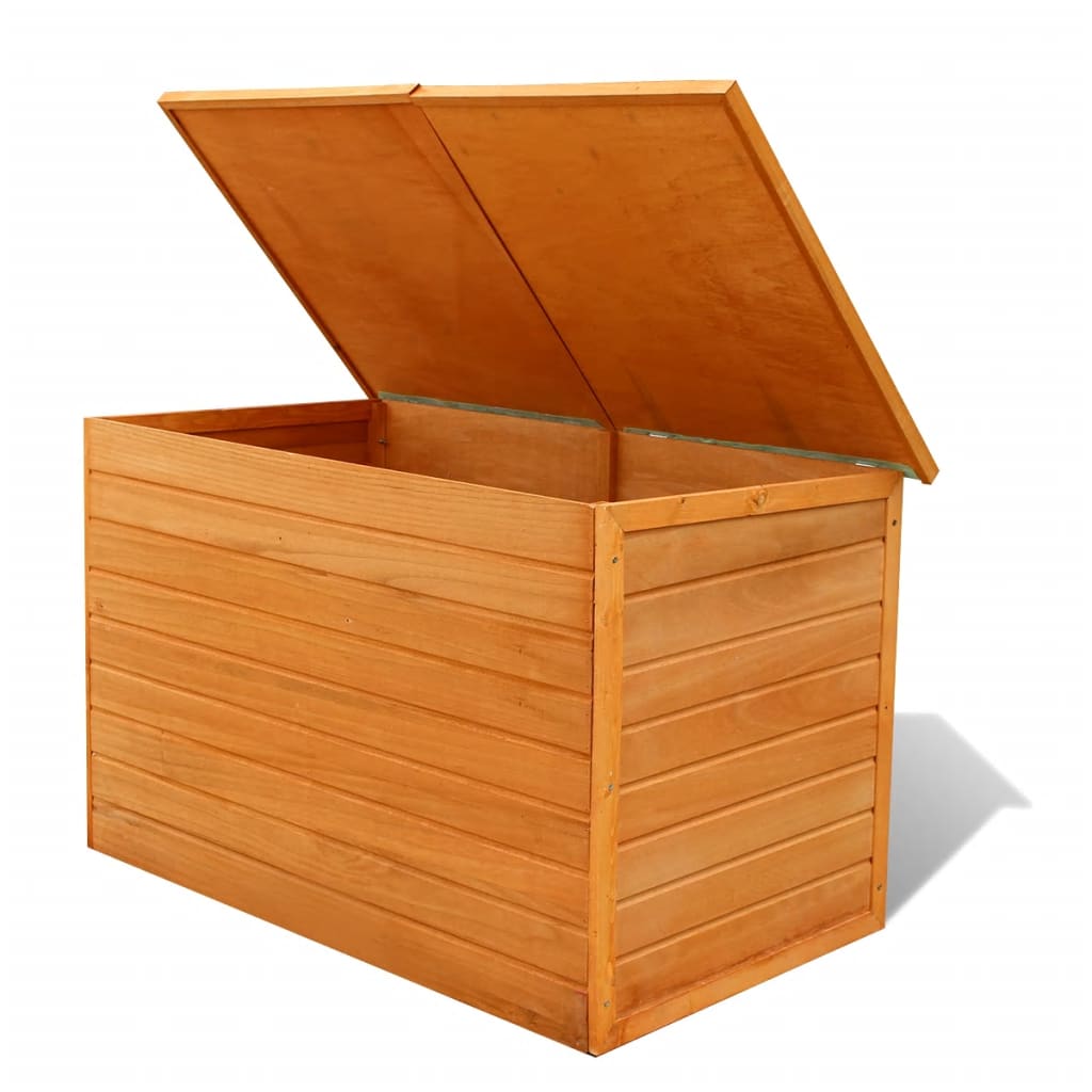vidaXL Garden Storage Box 126x72x77 cm Fir Wood