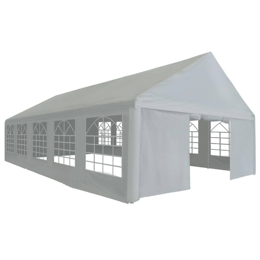 vidaXL Party Tent PE 5x10 m Grey