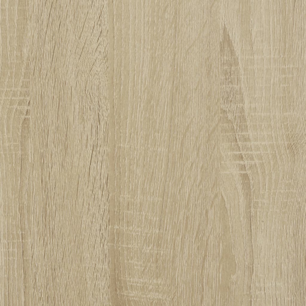 vidaXL Shoe Cabinet Sonoma Oak 60x34x116 cm Engineered Wood