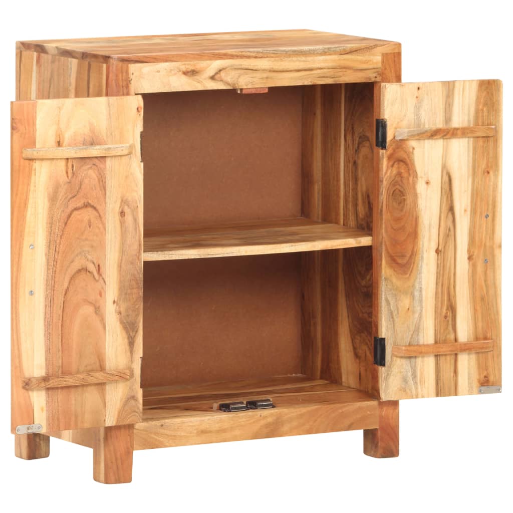 vidaXL Sideboard 60x35x75 cm Solid Acacia Wood