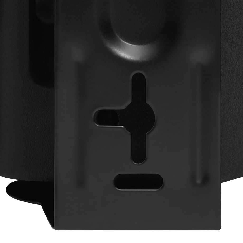 vidaXL Wall-mounted Stereo Speakers 2 pcs Black Indoor Outdoor 100 W