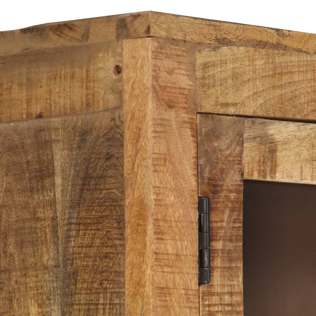vidaXL Highboard 90x40x180 cm Solid Mango Wood