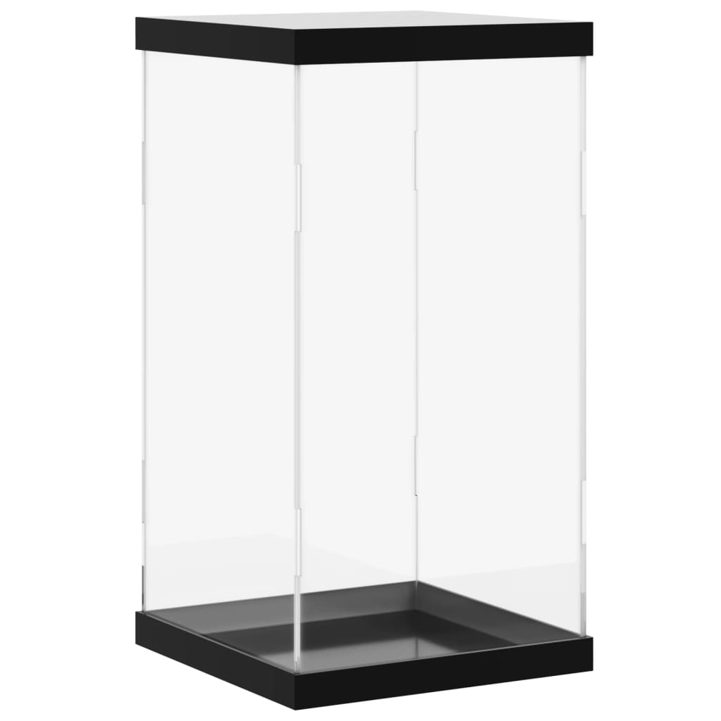 vidaXL Vitrine transparant 22x18x35 cm acryl, vitrinekast, display kast, vitrine box, stolp, display box, vitrinekastje, glazen stolp vidaXL Vitrine transparant 22x18x35 cm acryl, vitrinekast, display kast, vitrine box, stolp, display box, vitrinekastje, glazen stolp