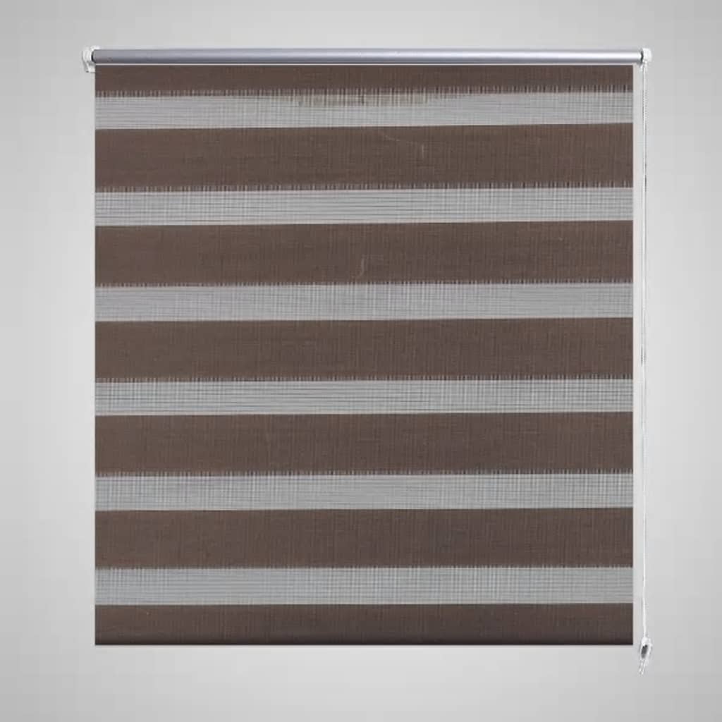 Zebra Blind 100 x 175 cm Coffee