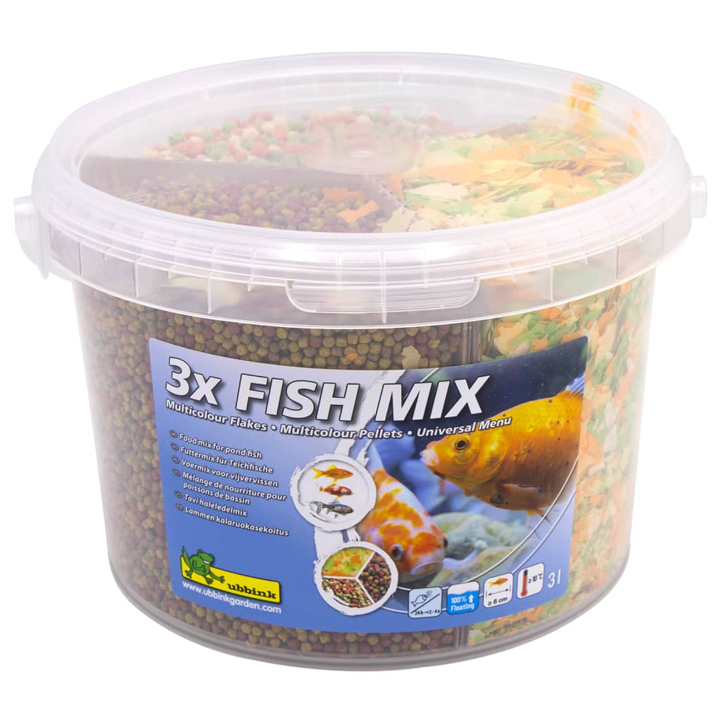 Ubbink Fish Food Multi-Mix Fish Mix 3 L