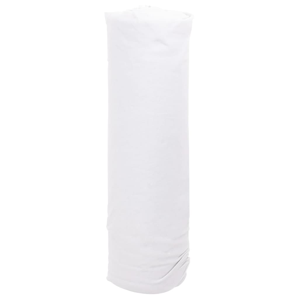 vidaXL Geotextile Membrane White 1 x 10 m Polyester Fibre