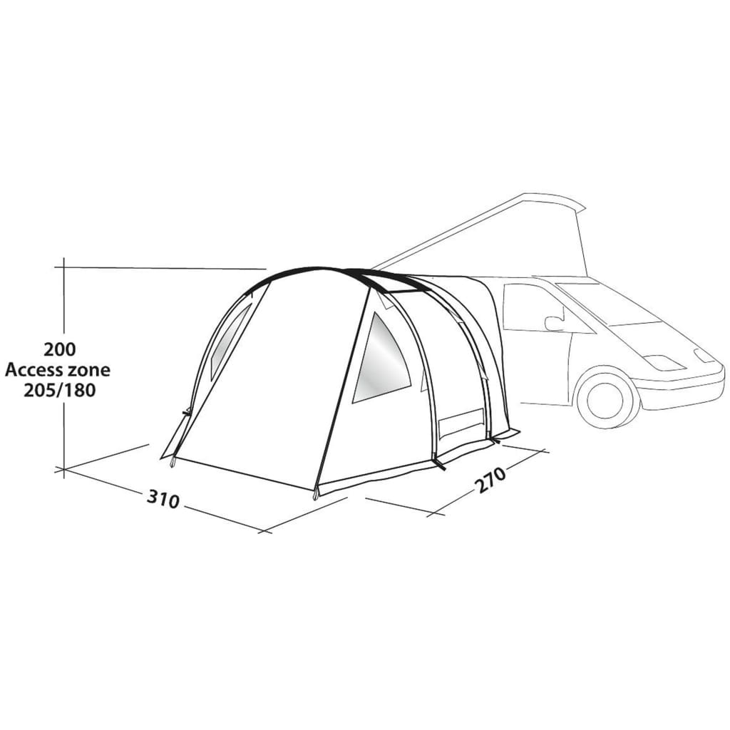 Easy Camp Tent Shamrock Grey
