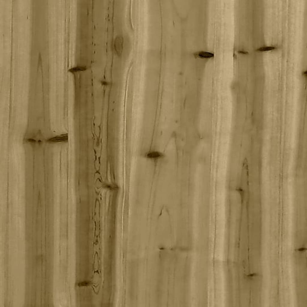 vidaXL Garden Footstool 120x80 cm Impregnated Wood Pine