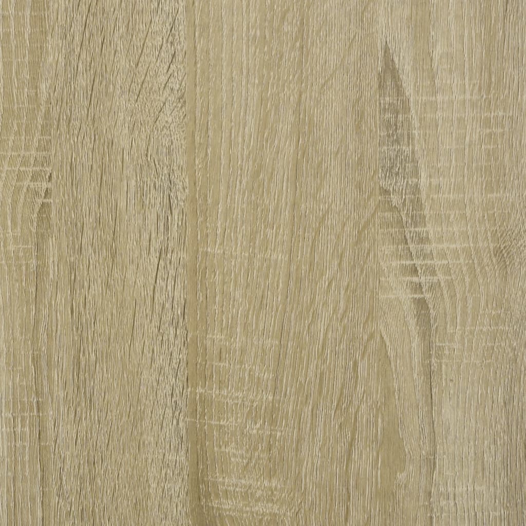 vidaXL Side Table Sonoma Oak 50x35x52 cm Engineered Wood