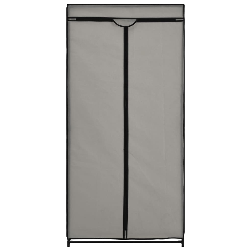 vidaXL Wardrobes 2 pcs Grey 75x50x160 cm