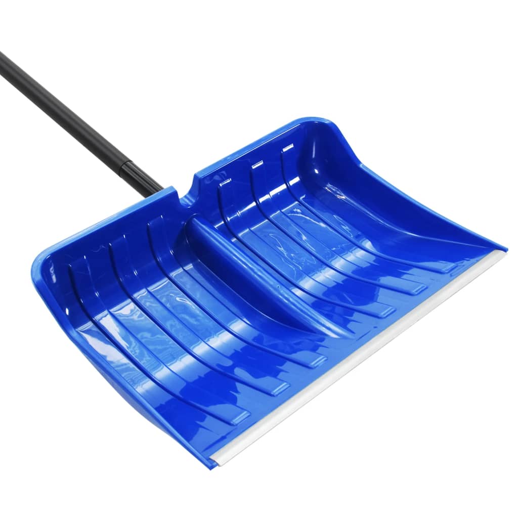vidaXL Snow Shovel Blue 147 cm Metal