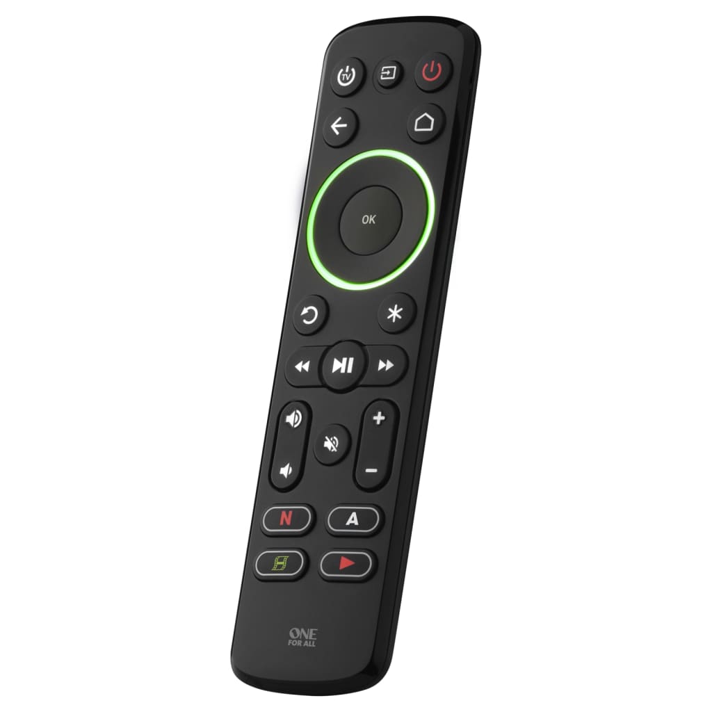 One For All Streamer Remote Control Black