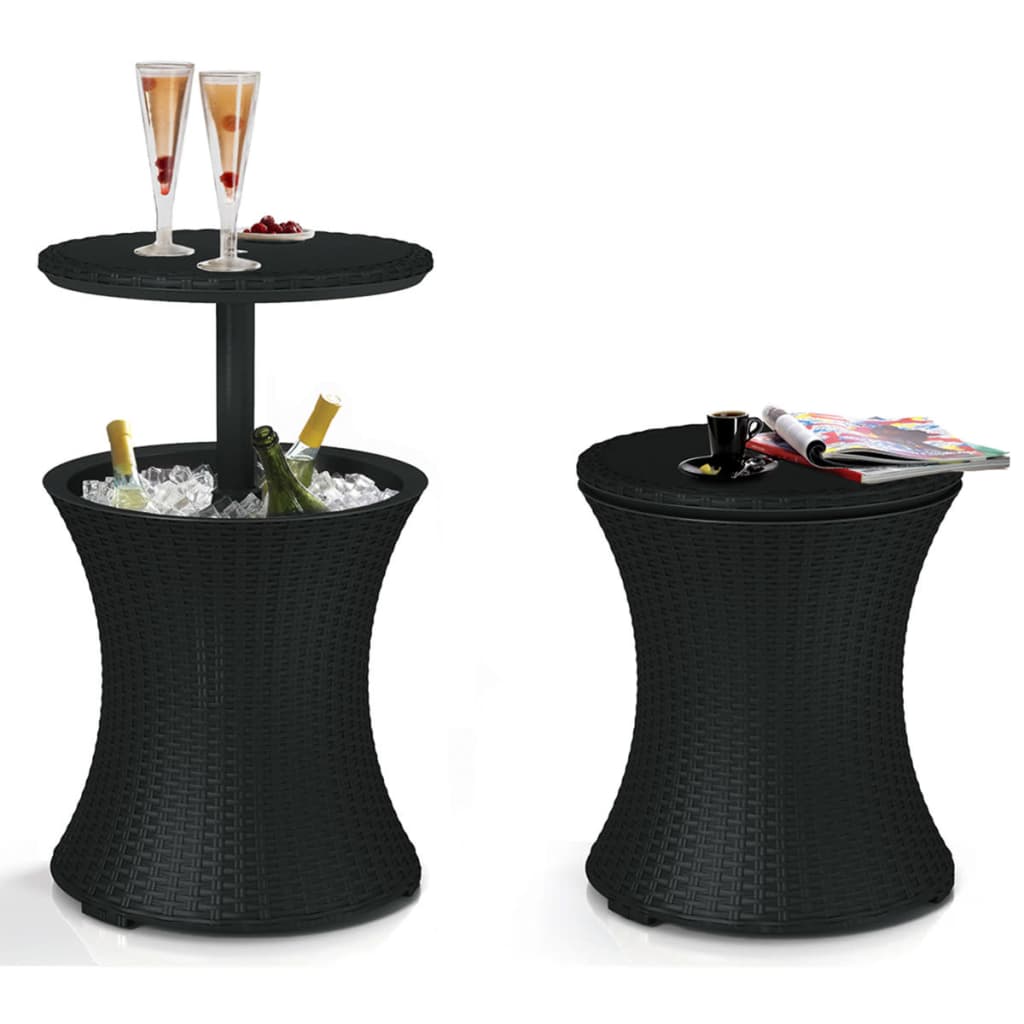 Keter Pacific Cool Bar Rattan Antracite 203835