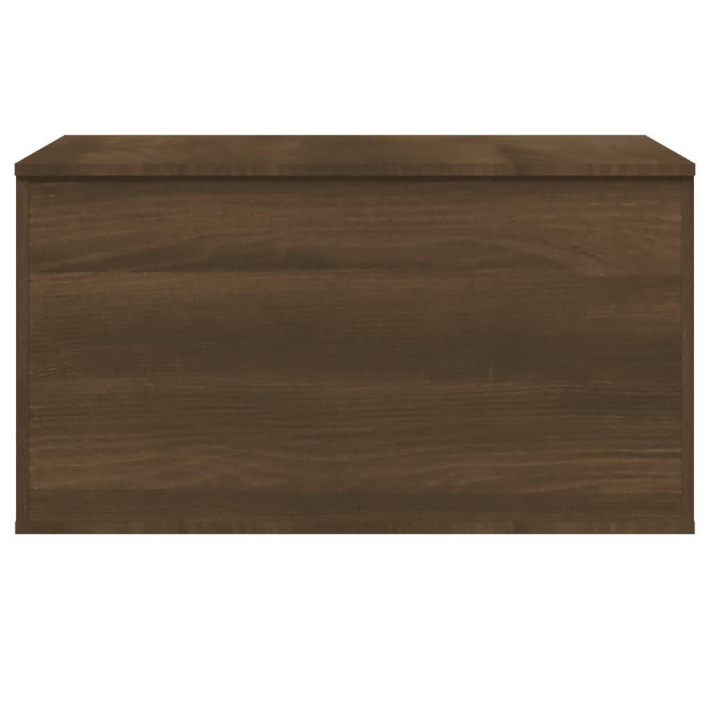 vidaXL Storage Chest Brown Oak 84x42x46 cm Engineered Wood