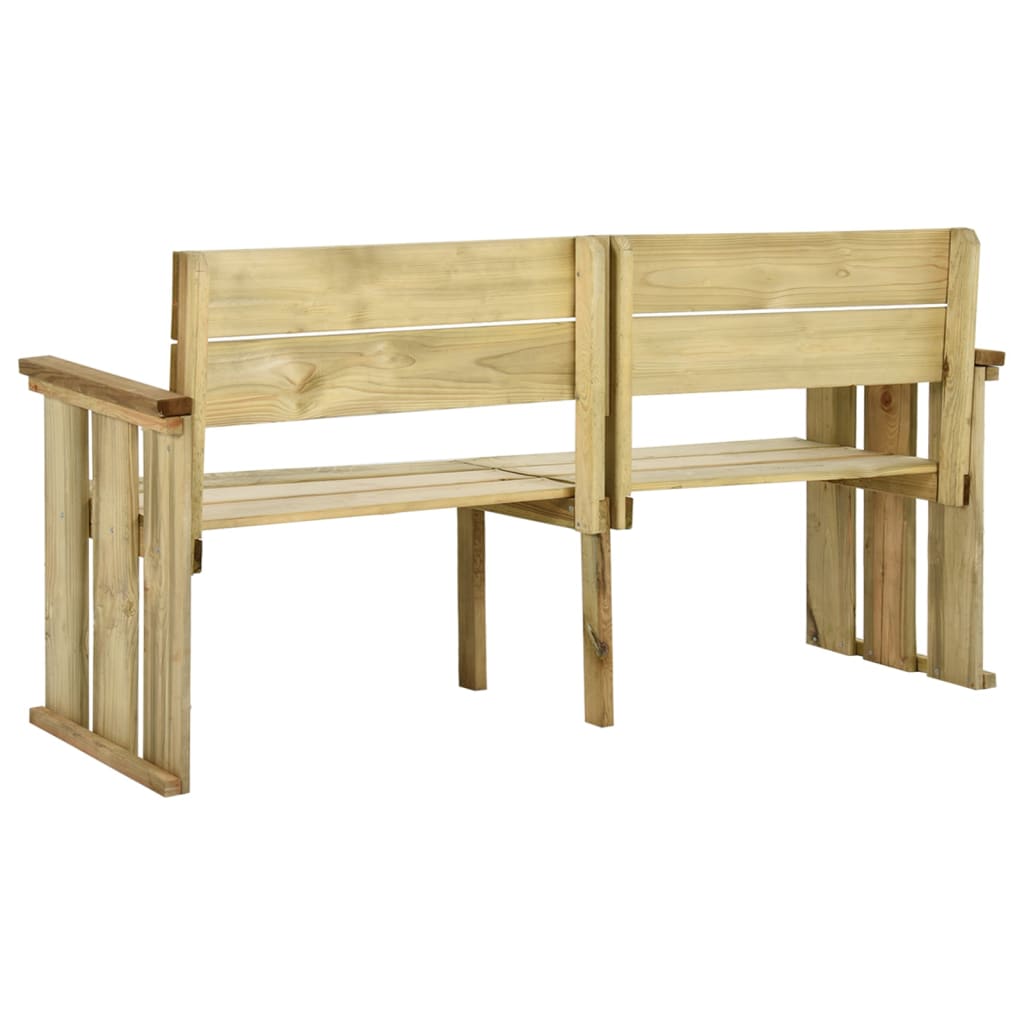 vidaXL Garden Bench 172 cm Impregnated Pinewood
